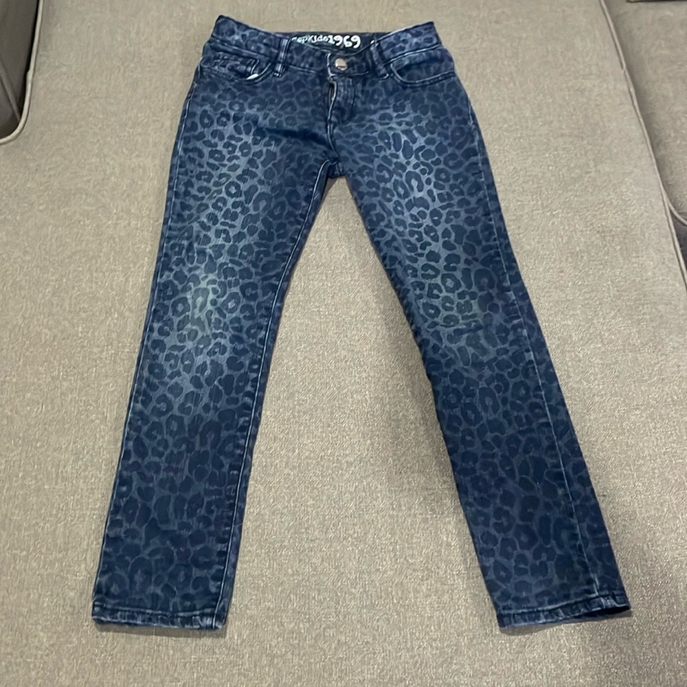 Gap Kids Blue Jeans Animal print